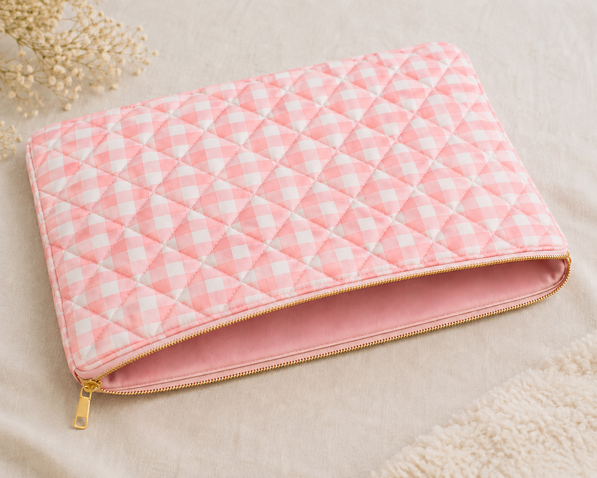 Quilted Laptop Pouch