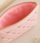 Small Quilted Zipper Pouch