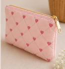 Small Quilted Zipper Pouch